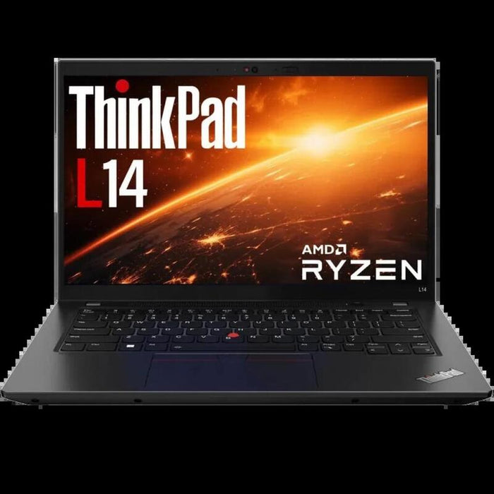 Reacondicionado Lenovo Thinkpad L14 Gen 2 14" Ryzen 5 Pro 5600u Ssd 512 Gb 16gb Qwertz Estado Excelente