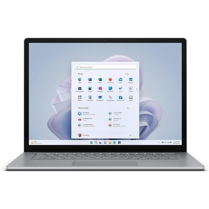 Reacondicionado Microsoft Surface Laptop 5 1979 I7-1265u 8gb 256gb Ssd 15"  Tactil W11pro Instalado Teclado Español Grado B 1 Año De Garantia.