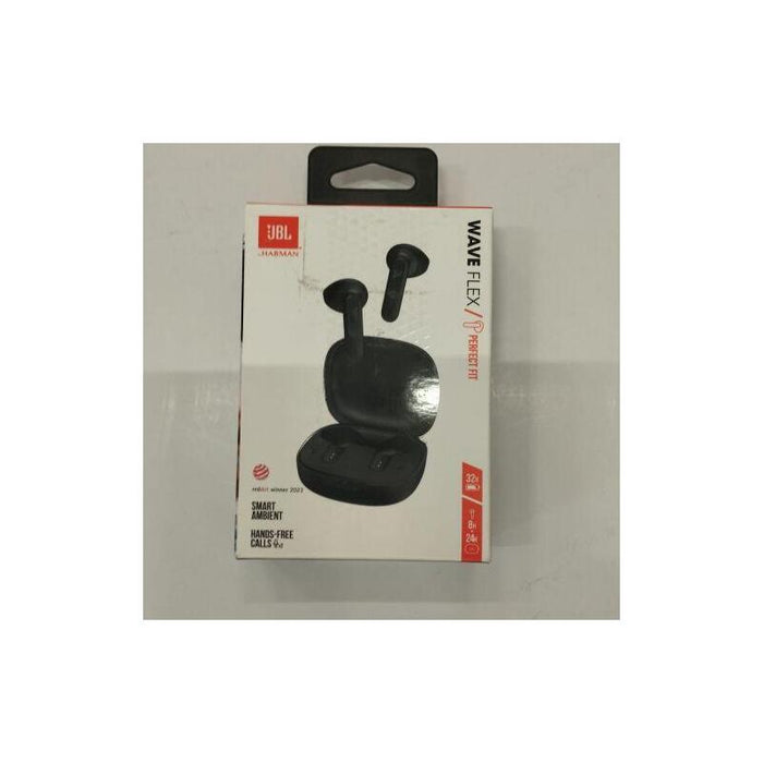 Reacondicionado - [Outlet Grade A] Jbl Wave Flex Tws Bluetooth Wireless In-Ear Earbuds Black Eu 6925281953484-O