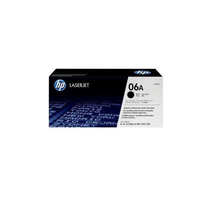 Reacondicionado Toner Original Hp 06a Negro - C3906a-Ref Embalaje Deteriorado Pag-2500