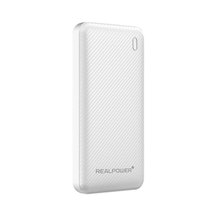 Realpower Pb-10000 Plus,10.000 Mah,20w,2x Usb-A,1x Usb-C Wei