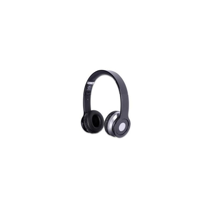 Stereofoniczne Sluchawki Z Mikrofonem Cristal Black