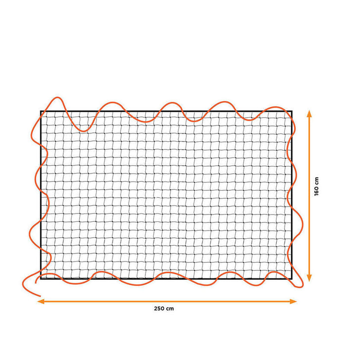 Red De Carga Elastica 1,6x2,5m, Mallado 10x10cm. Black+Decker