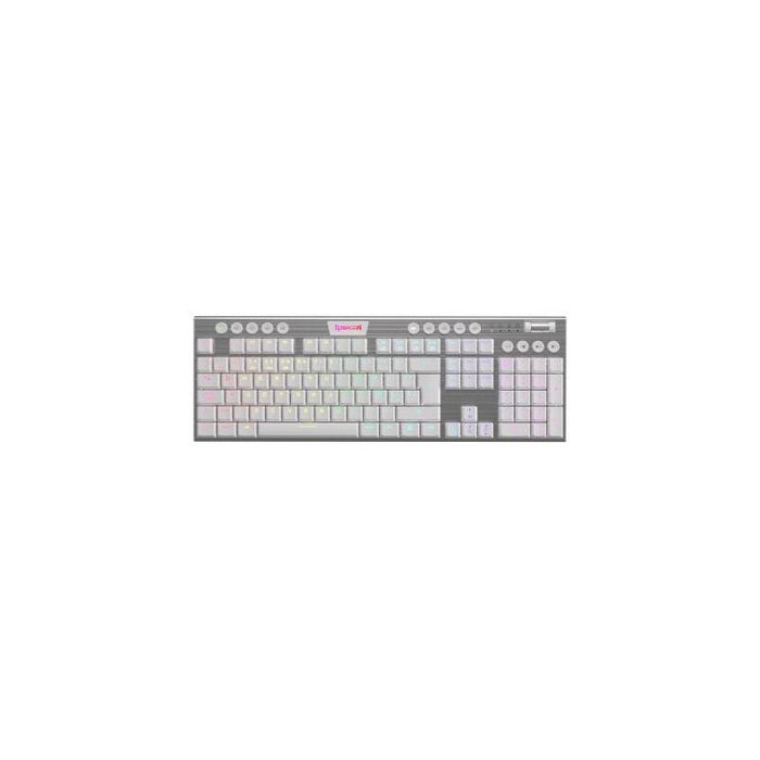 Redragon Horus Teclado Mecánico Gaming Inalámbrico Rgb Switch Rojo Español Blanco