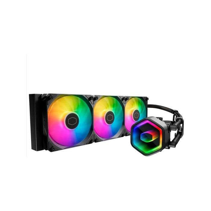Refrigeracion Liquida Cpu Cooler Master Masterliquid 360 Core Ii Lite Argb  Ventiladores Preinstalados - Tubos De