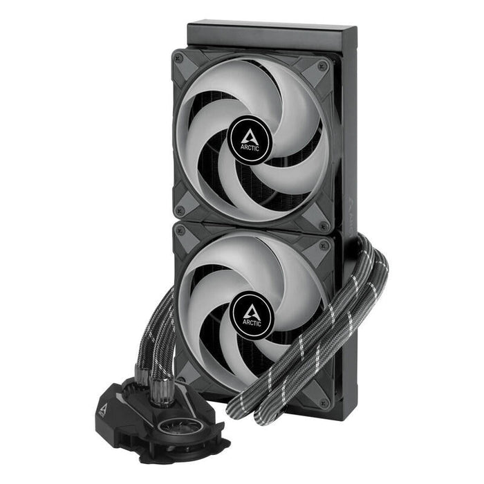 Refrigeración Por Agua Arctic Intel Liquid Freezer Ii 280 2xp14 A-Rgb Intel 115x, 2011-3, 2066* Amd Am4, Pwm, Black