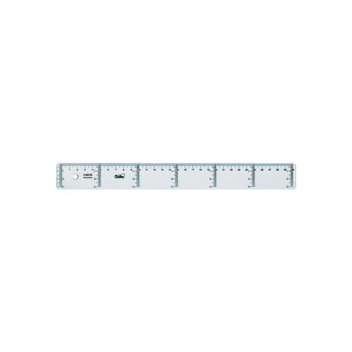 Regla De 30 Cm. Cristal