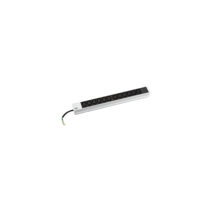 Regleta Bachmann 19 "Alu 1u, 12 Vías C13, Sin Línea De Alimentación E Interruptor