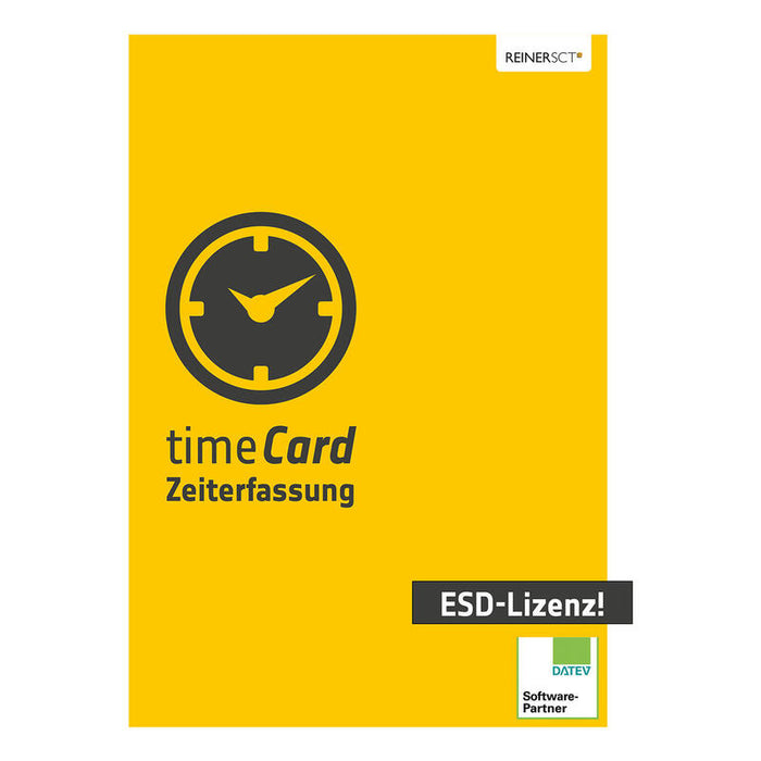 Reiner Sct Timecard 10 1jahr 500ma Jahreslizenz Para 500 Mitarbeiter