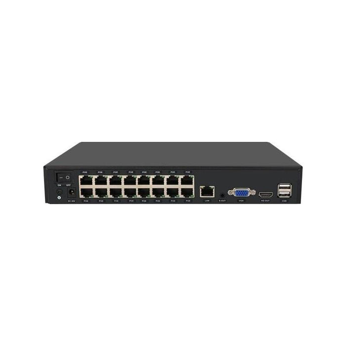 Rejestrator 16 Kanalowy Foscam Fna216he 8mp 16ch Poe Nvr
