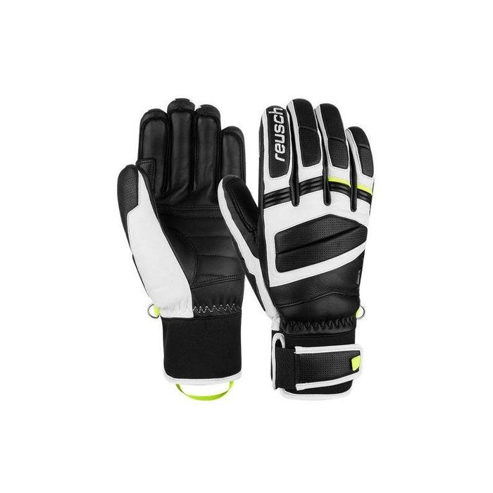 Guantes Reusch Master Pro Talla 9 Negro, Blanco Y Amarillo