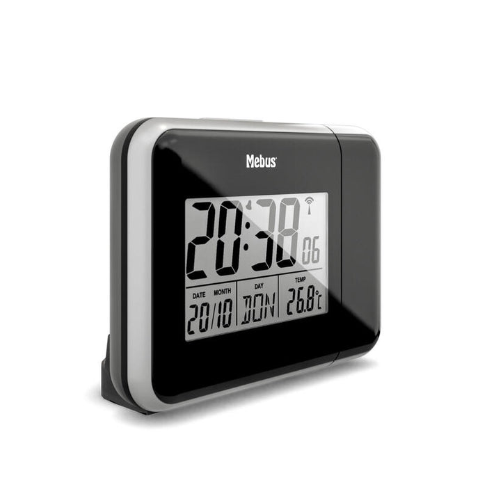 Reloj Despertador De Proyeccion Mebus 42425