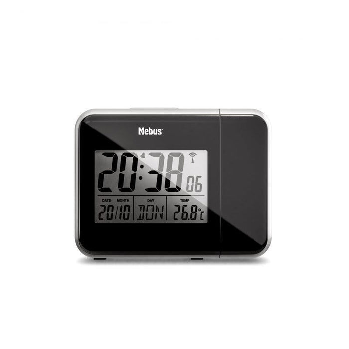 Reloj Despertador De Proyeccion Mebus 42425