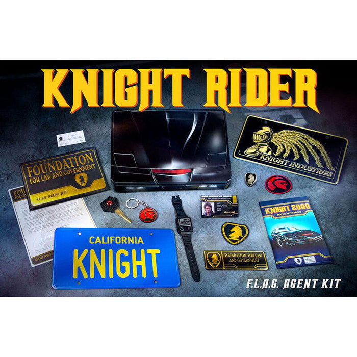 Replica Knight Rider Flag Agent Kit Dr Collector Kit Coche Fantastico