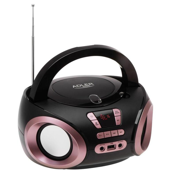 Reproductor De Cd/Mp3 (Boombox) Adler 1181 A. C.