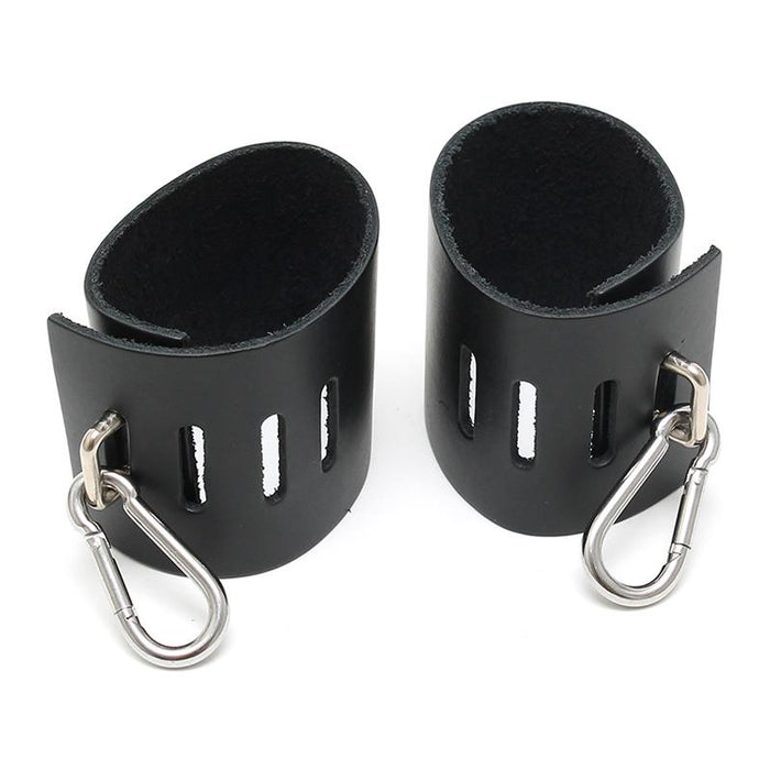 Rimba Bondage Play Esposas De Cuero Ajustables