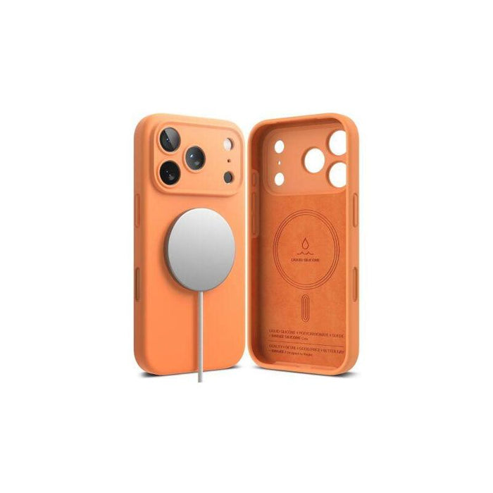Ringke Iphone 17 Pro Max Case Silicone Magnetic Tangerine