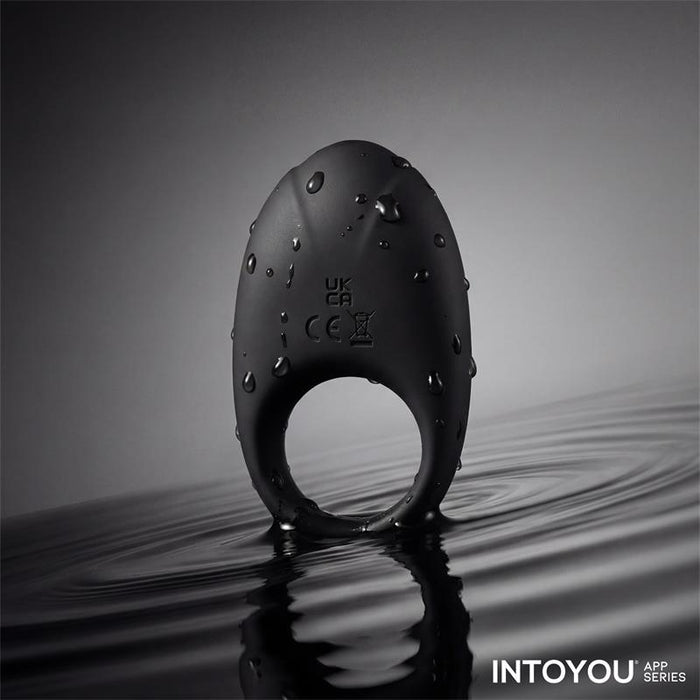 Ringo Anillo Vibrador Con App Unibody Negro
