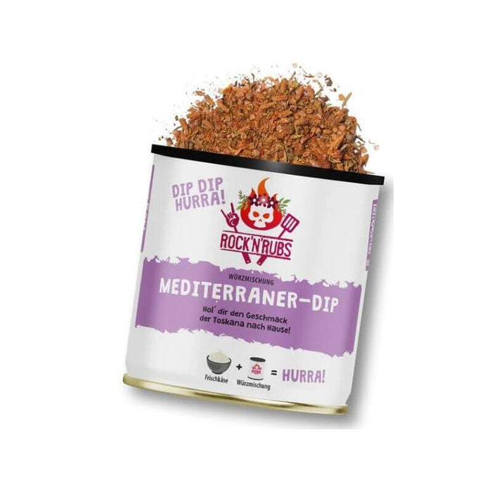 Rock N Rubs Dip Dip Hurra - Mediterraner-Dip 140g 01/28