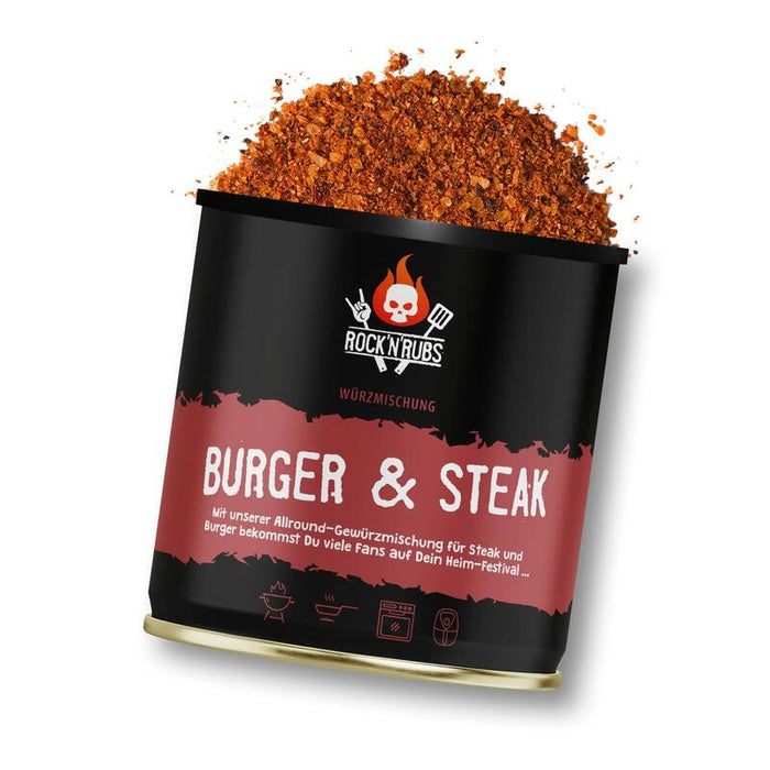 Rock N Rubs Ultimative Condimento - Burger & Steak 150g Mhd 02/28