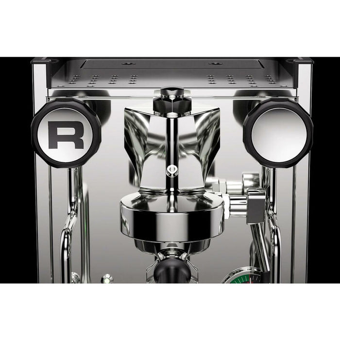 Rocket Appartamento Kompakte Siebträger Espressomaschine Negro Blanco