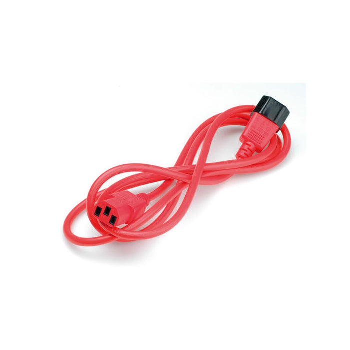 Roline Apparate-Cable De Conexión Iec 320 C14 - C13 Rojo 1,8m