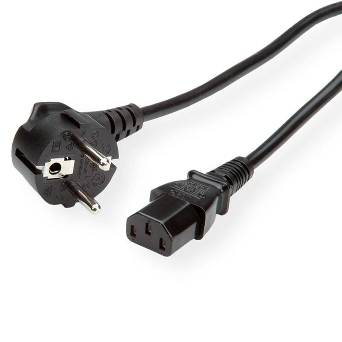 Roline Cable De Alimentación, Recto Iec Conector Hembra, Negro, 0,6 M