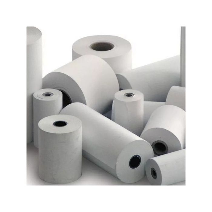 Rollo De Papel Térmico 80 Mm, Diámetro 25mm Para Impresoras Mk380 Y Tm-P80/A.