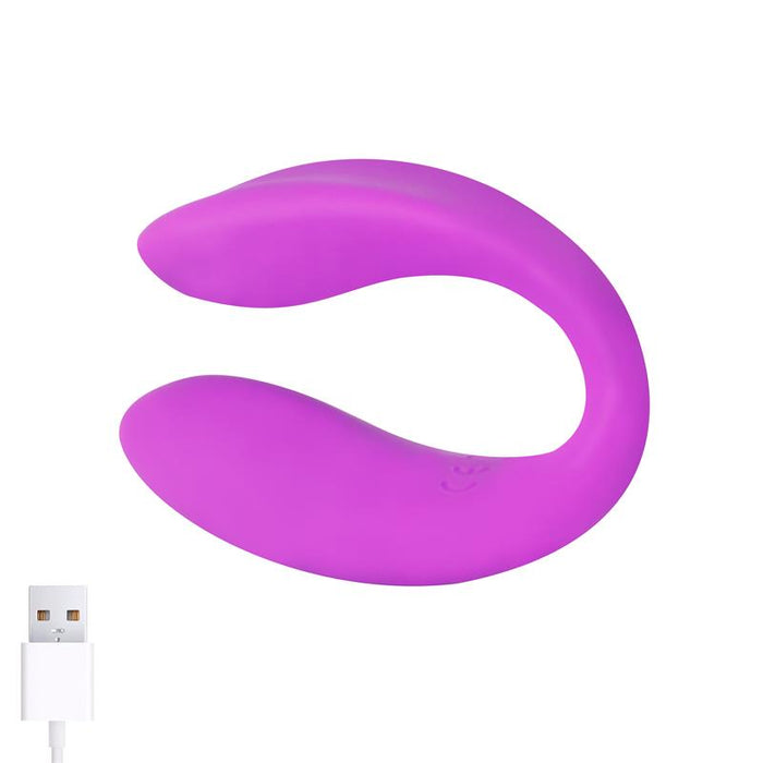 Vibrador Roomieero  Jugvib    Silicona Líquida Unibody Con Control Remoto Usb
