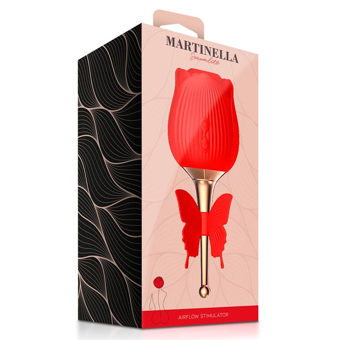 Rosa Con Succión Y Mariposa Con Vibración