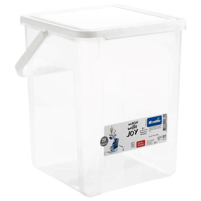 Rotho Basic - Recipiente Para Detergentes - 9l