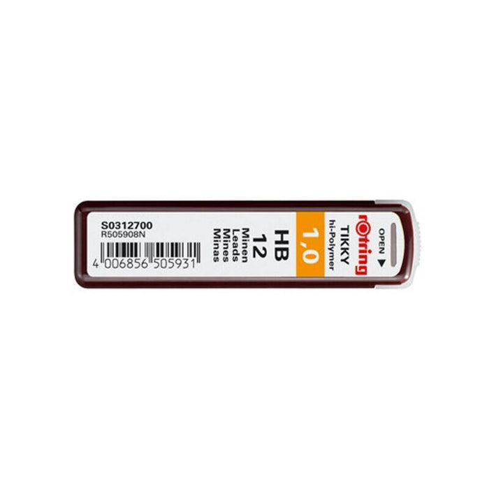 Rotring Feinmine Dose Feinminen 12 Mück 1.0 Hb