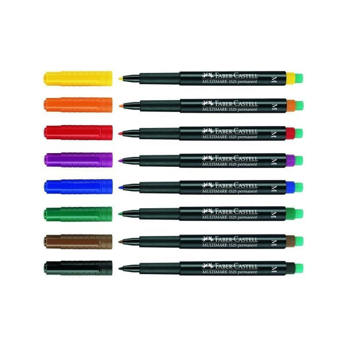 Rotulador Faber-Camell Multimark Permanente M, Caja De 4
