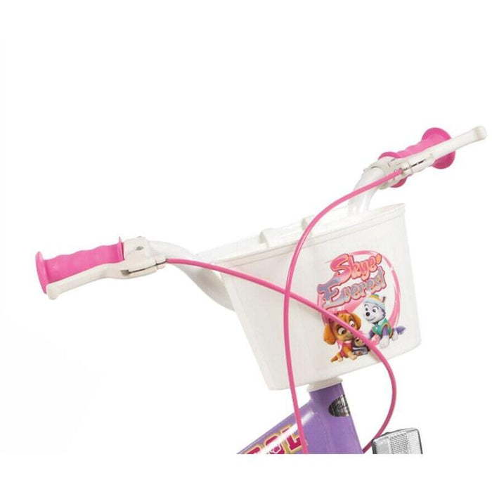 Rower Dzieciecy 16" Psi Patrol Fiolet 1680 Girl + Kask Dzieciecy Psi Patrol Rózowy Toimsa 10896