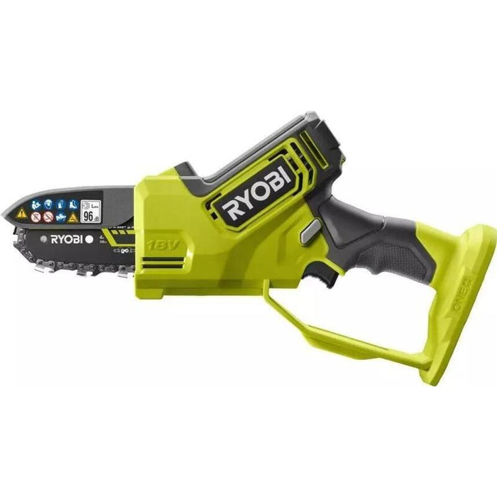 Sierra De Podar Inalámbrica Ryobi One+ Ry18psx10a-120, 18 Voltios Verde/Negro, Batería Li-Ion 2,0 Ah 5133005434