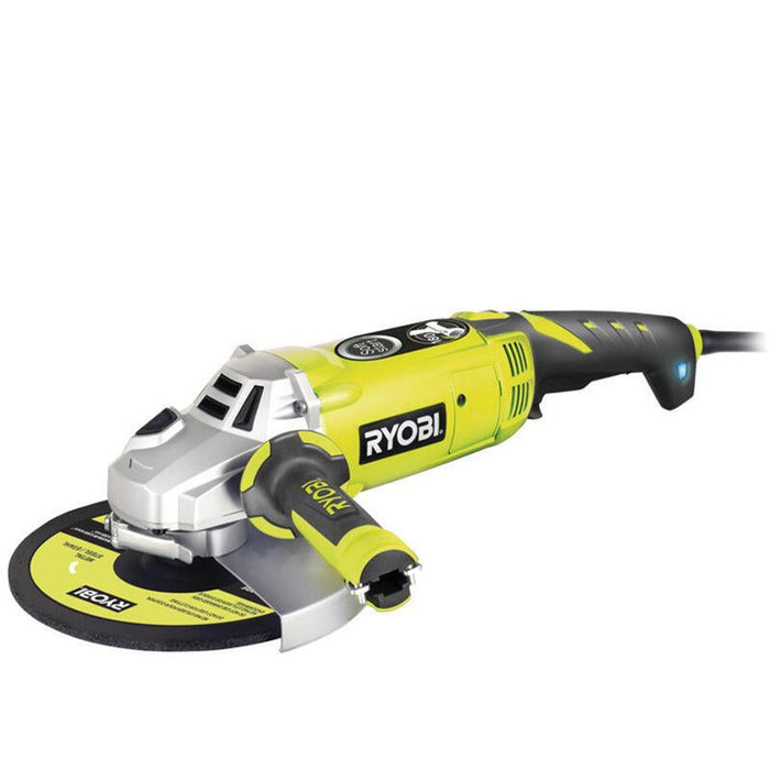 Amoladora Angular Ryobi Eag2000rs Verde, 2.000 Vatios 5133000550