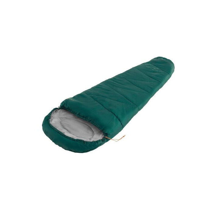 Saco De Dormir Easy Camp Starling Mummy Verde 8°C  Con Cremallera Izquierda Para Mochileros, Verde