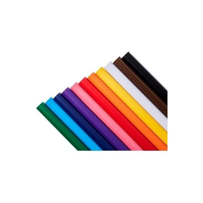 Sadipal Film Adhesivo Color 100 Micras Rollo 0,50x3m Marrón Mate