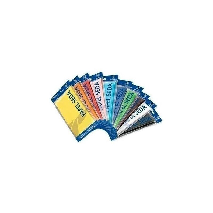 Sadipal Papel De Seda Bolsa 26 Hojas Fsc 50x75cm Marrón