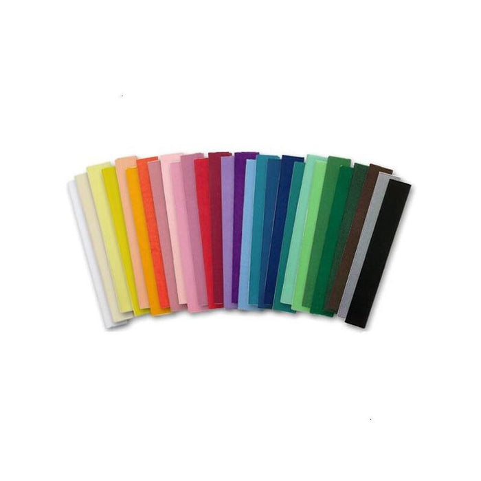 Sadipal Rollo De Papel Crepé 0,50x2,50m Amarillo Canario -10u-