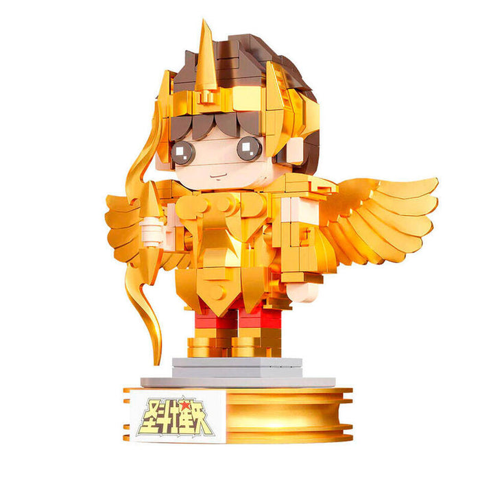 Sagittarius The Gold Archer Mini Set Construccion 13,5 Cm Saint Seiya