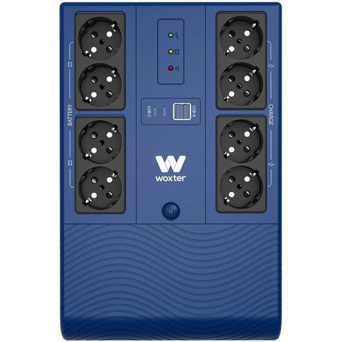Sai Línea Interactiva Woxter Multibase Ups 800 Va 800va-480w 8 Salidas Formato Torre