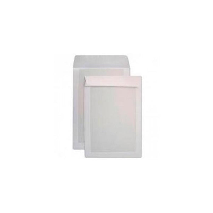 Sam Sobre Papel 90gr Din C4 Internacional Con Tira De Silicona Respaldo Carton  229x324 Mm Offset Blanco -Caja 100u-