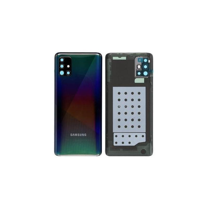 Samsung Back Cover A51 Sm-A515f Black Gh82-21653b