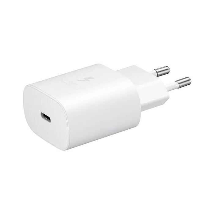 Samsung - Ep-Ta800nwe -Nur Adaptador Quick Charger 3a - Usb Typ C- 25w - Blanco Bulk