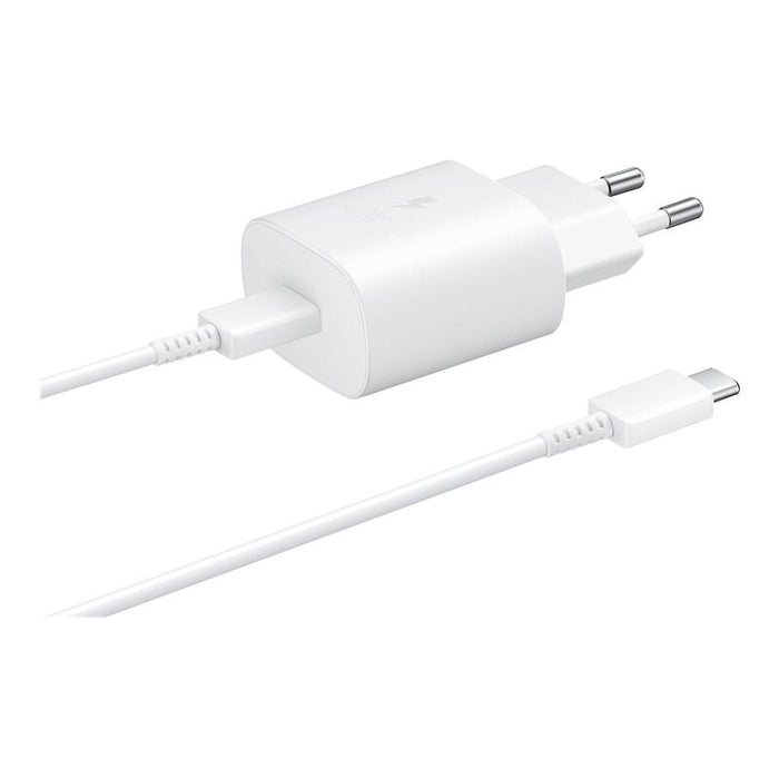 Samsung - Ep-Ta800xwe - Quick Charger + Cable - Usb Typ C- 25w - Blanco Bulk