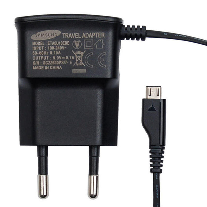 Samsung - Eta0u10ebe - Travel Charger - Micro Usb - Negro - 700ma Bulk