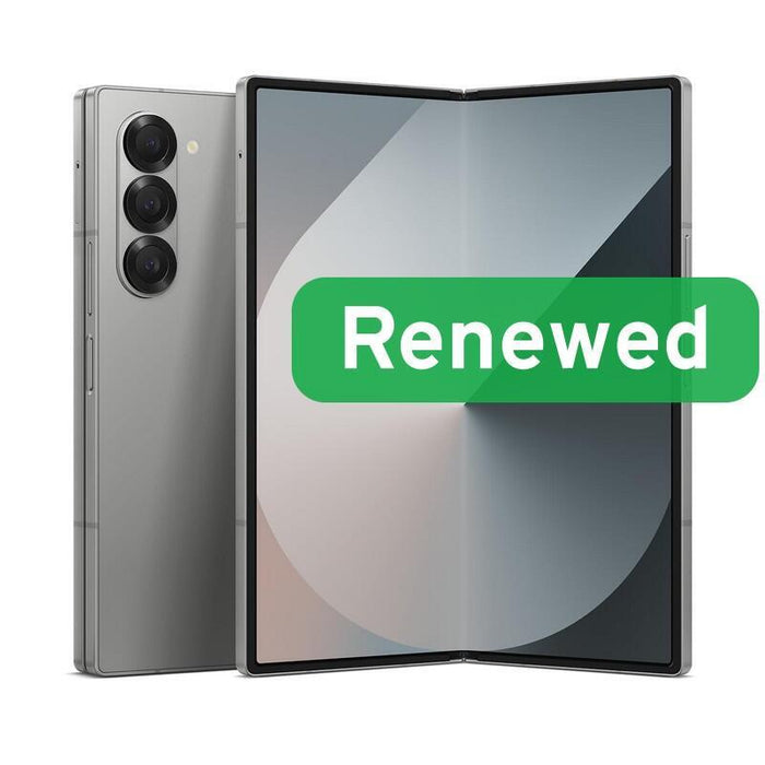 Samsung Renewed  Grade B  Galaxy Z Fold 6  256 Gb  Silver Shadow  5g  O