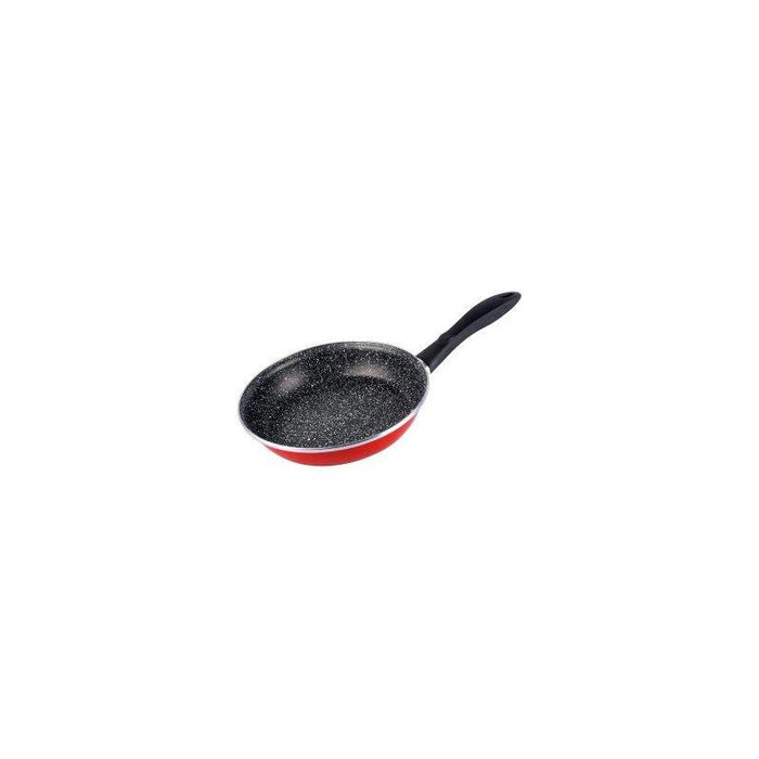 Sarten Magefesa K2 Rojo 20 Acero Antiadherente Efecto Piedra Todo Tipo Cocinas Apta Lavavajillas
