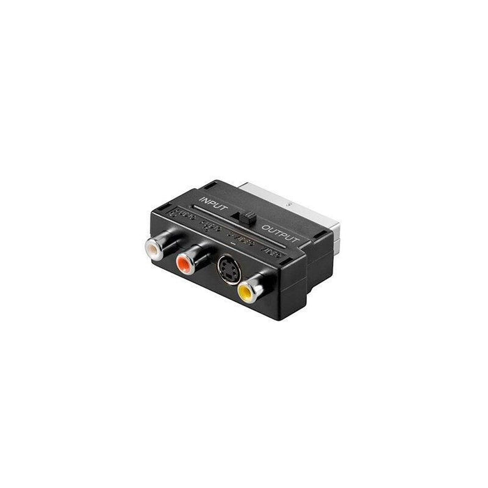 Scart To Composite Audio/Video And S-Video Adapter